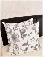 Наволочки на молнии Ив. бязь Грация вид 9/3 бз серый 2 шт.