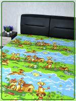 Детская простыня Ивановская бязь Веселые щенки