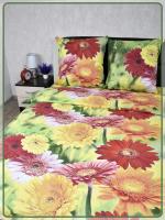 Постельное белье бязь Герберы 1727