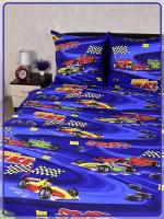 Детское постельное белье бязь Формула 1