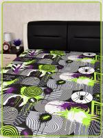 Детская простыня Ивановская бязь Квест вид 8/3 черный