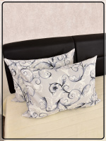 Наволочки на молнии Ив. бязь Валенсия вид 9 б/з 2 шт.